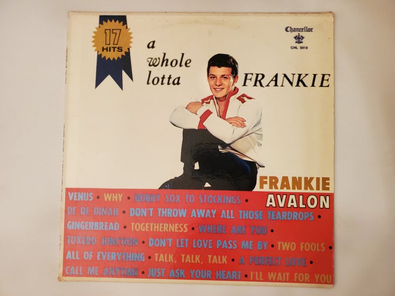 Frankie Avalon A Whole Lotta Frankie vinyl record
